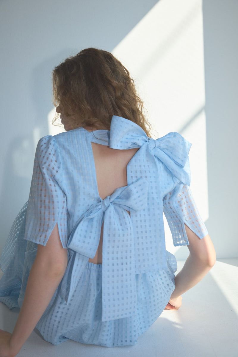 Blockcheck Ribbon Onepiece – Lil Ambition