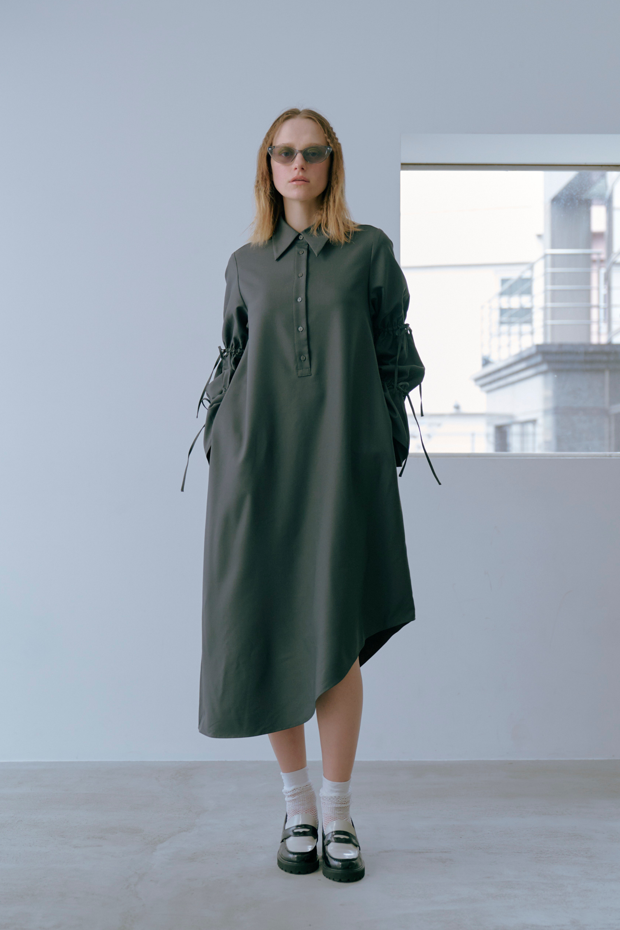 Ribbon Shirt Onepiece – Lil Ambition