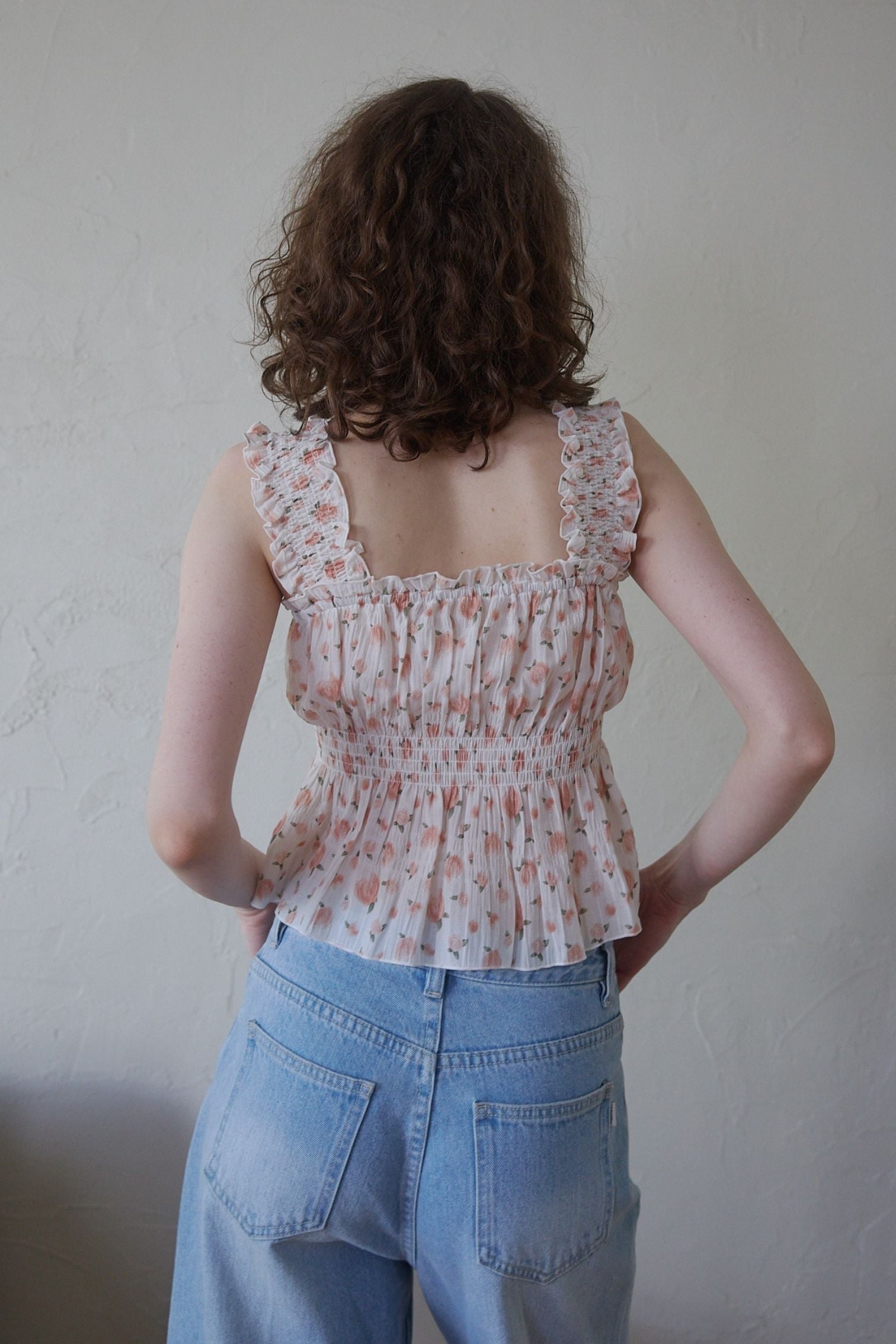 Shirring Flower Bustier – Lil Ambition