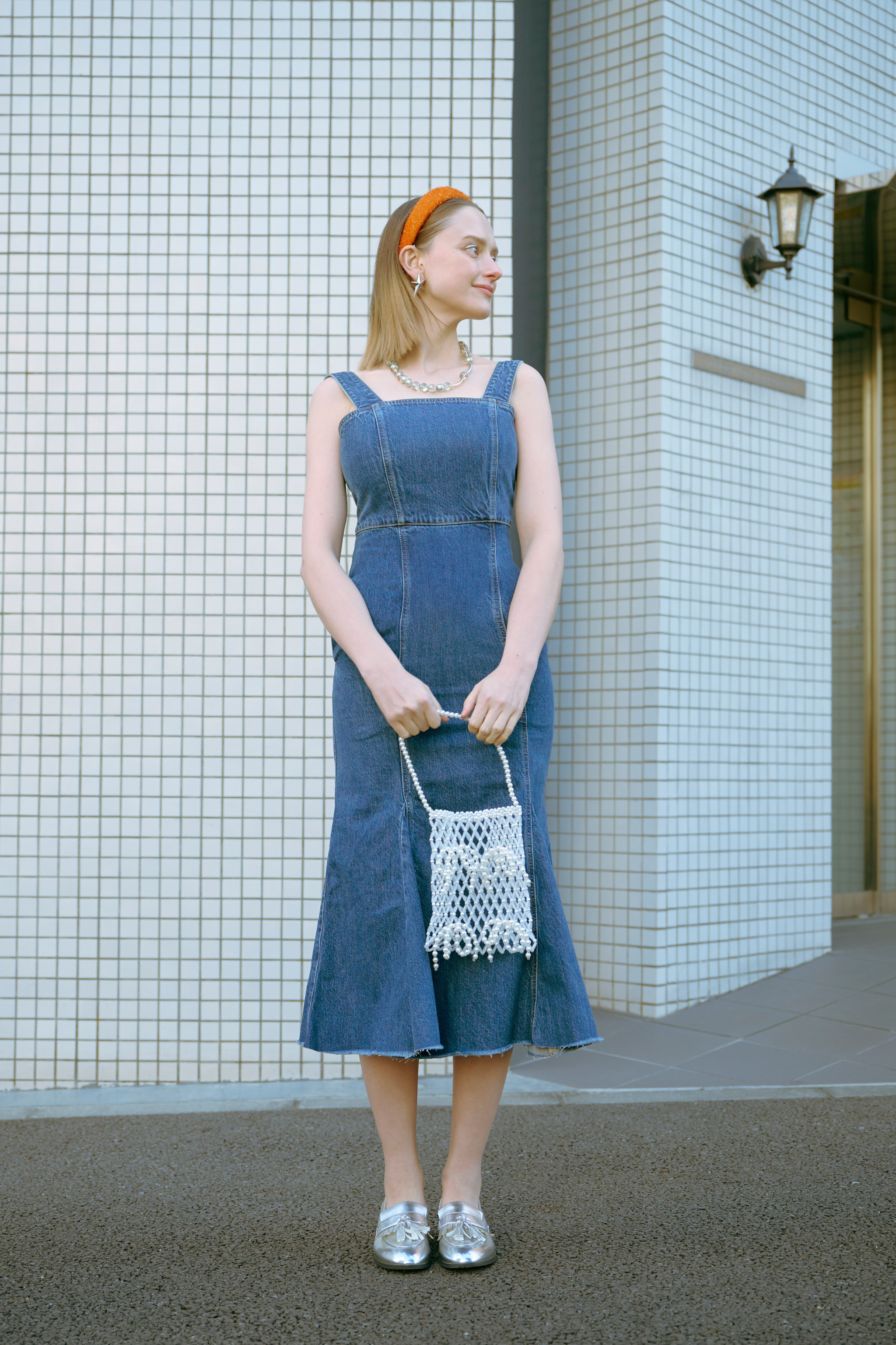 Lee×Lil Ambition Mermaid Denim Onepiece Lee×Lil Ambition Mermaid Denim Onepiece