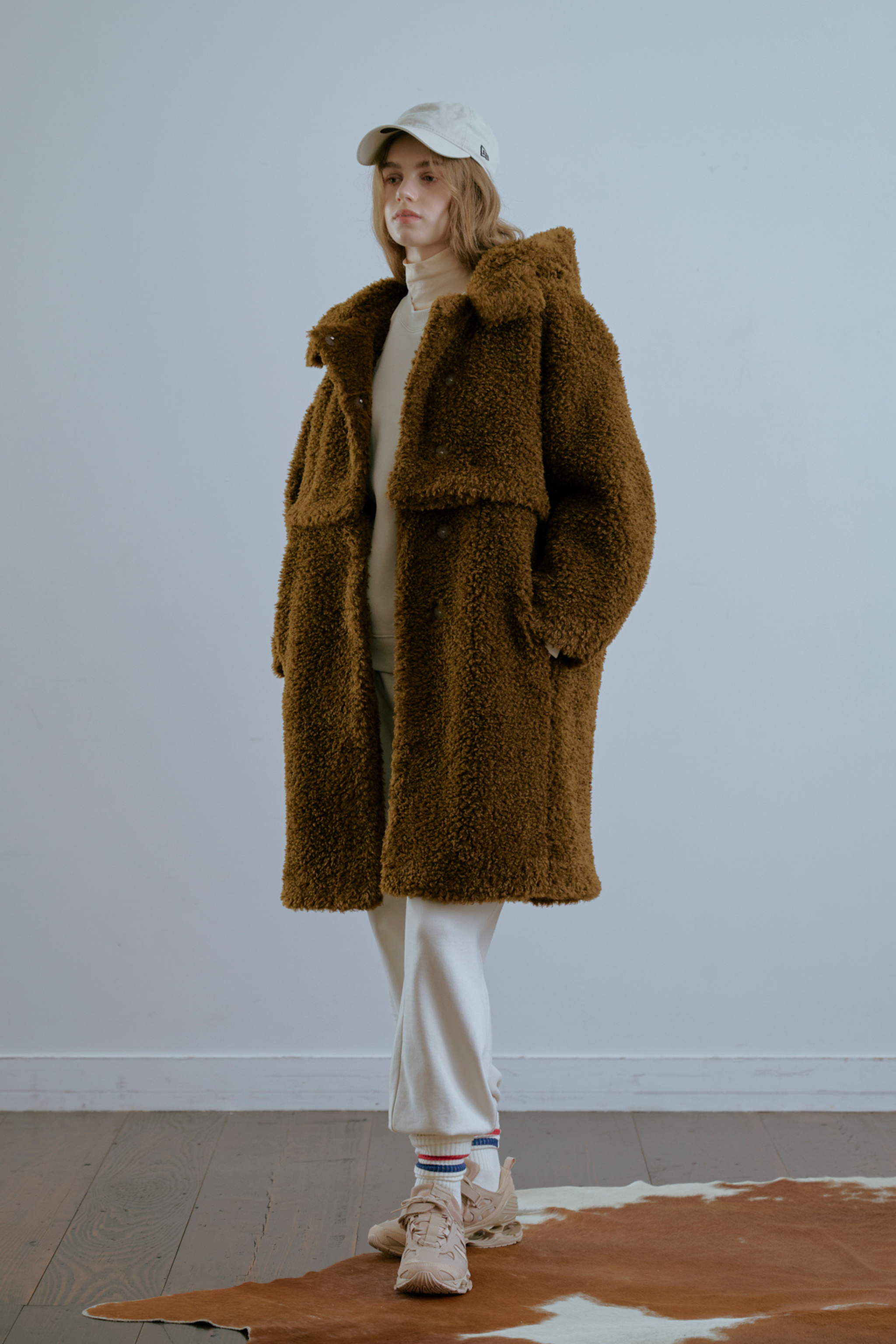 リルアンビション2way Boa Coat ボアコート韓国ムートンコート リルアンビション2way Boa Coat ボアコート韓国ムートンコート