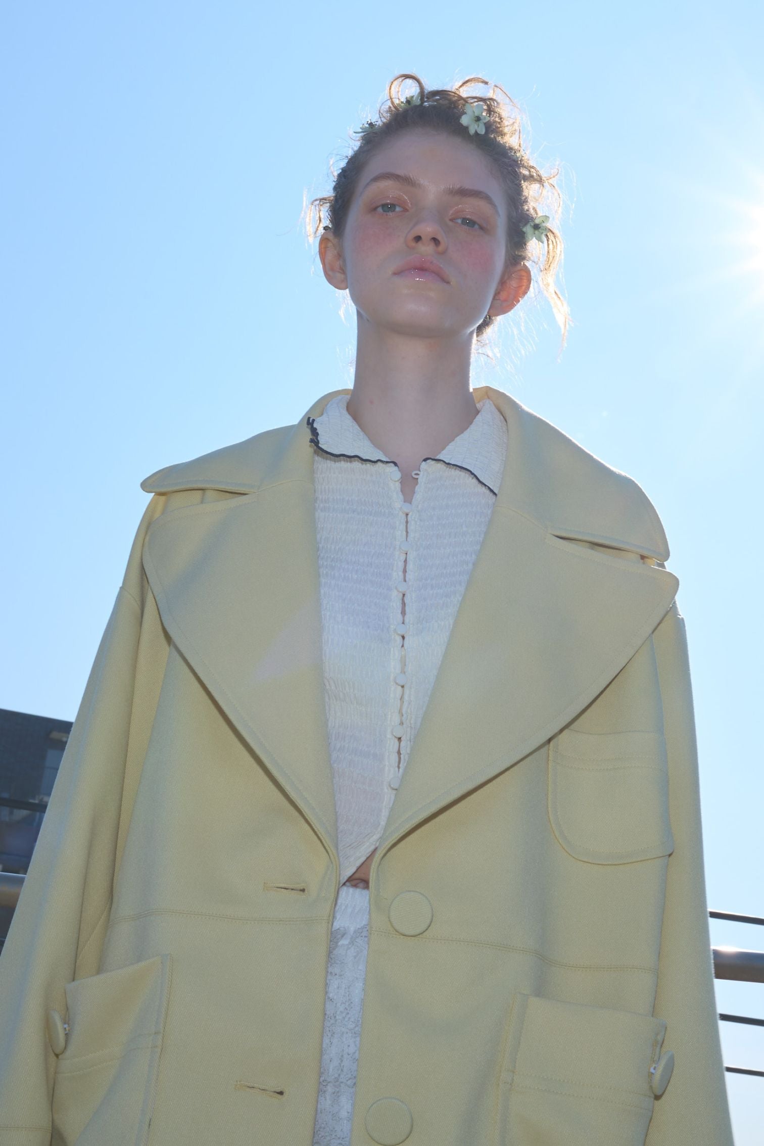 Èaphi ベージュ big collar middle coat コート Bigcollor Middle Coat – Lil Ambition