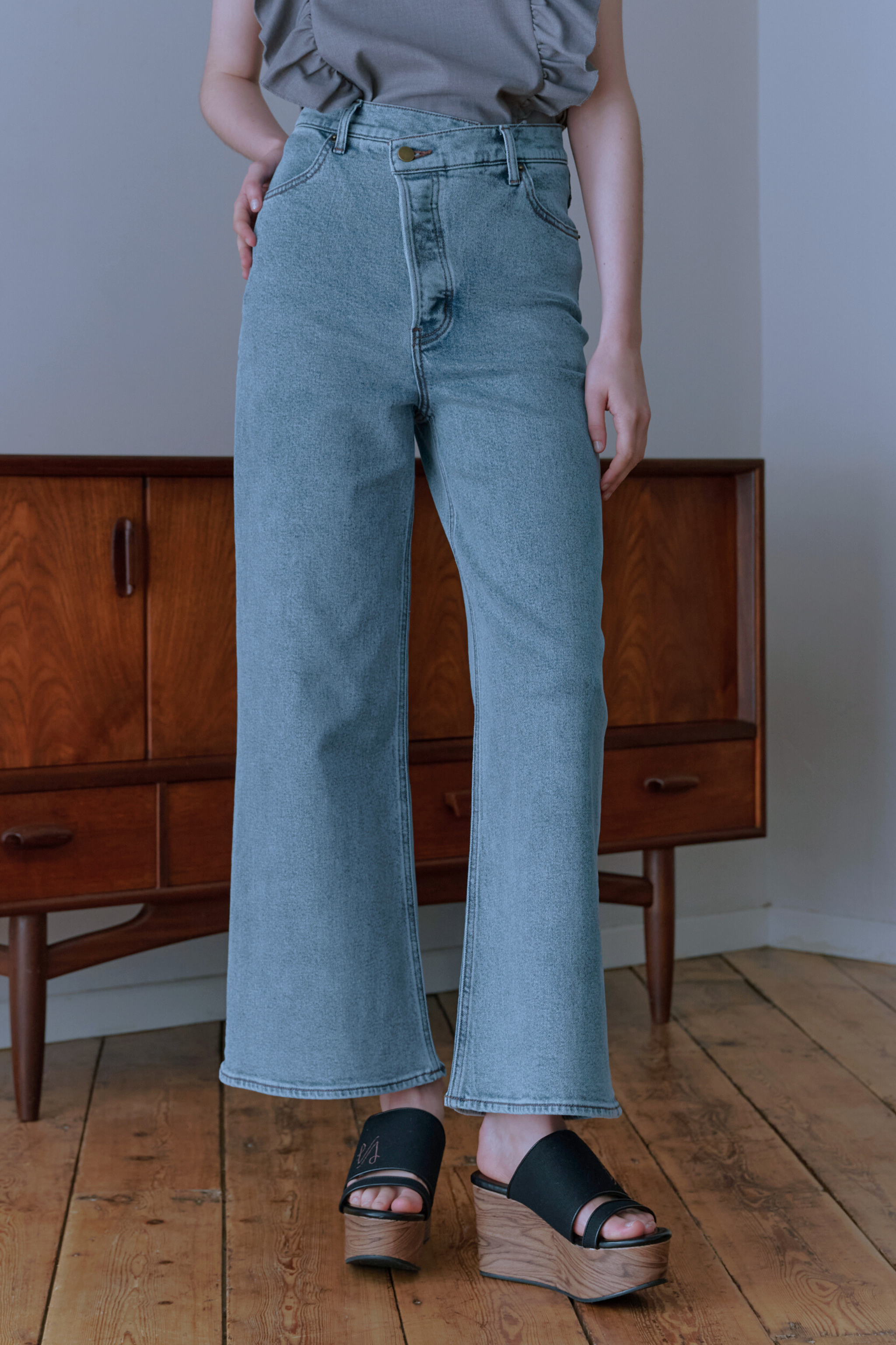 Cross Denim Wide Pants – Lil Ambition Cross Denim Wide Pants – Lil Ambition