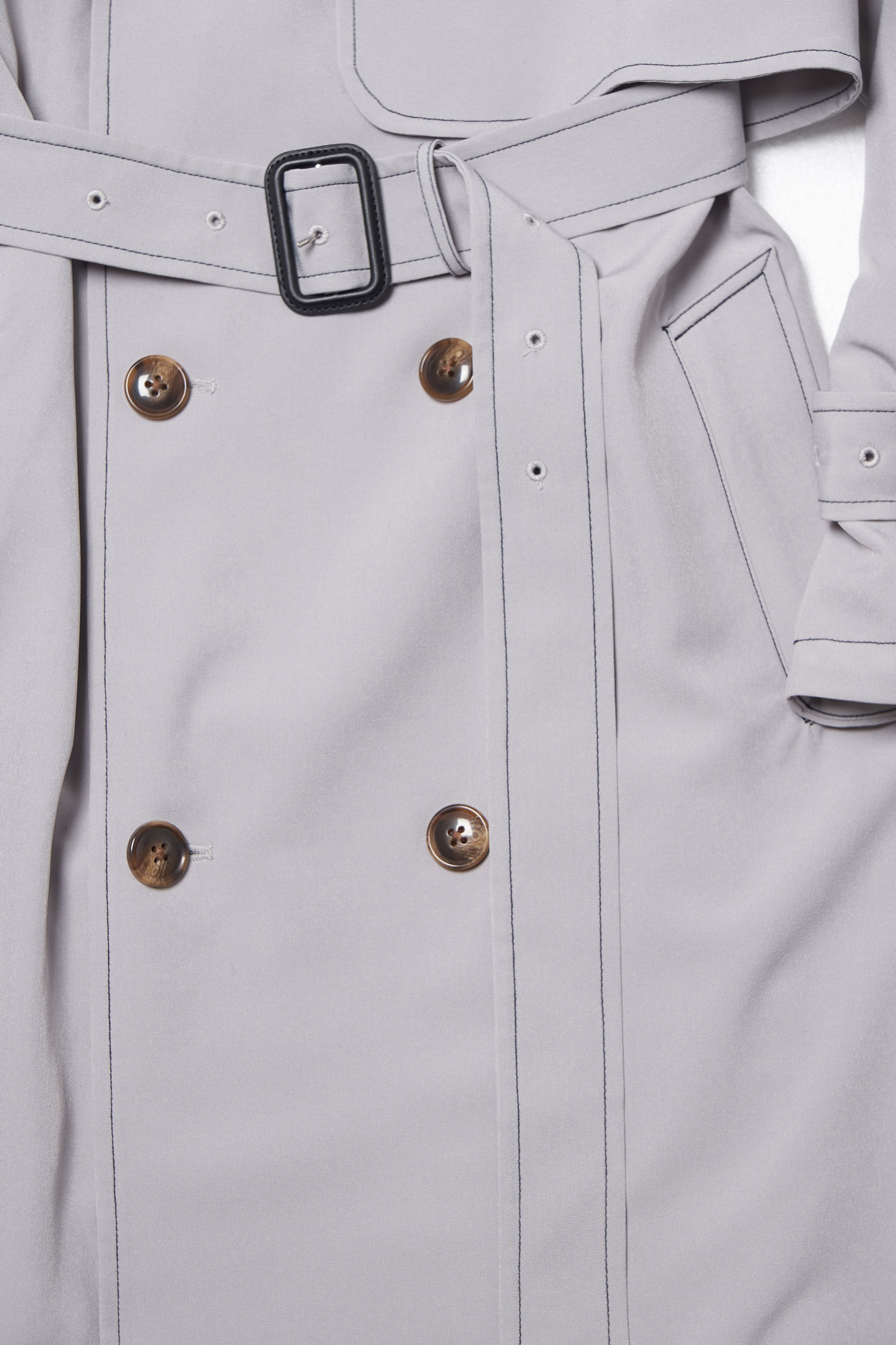 Liten Cubic Trench JK リテン トレンチジャケット　ベージュ 撥水ショートトレンチコート【71291】日本製 | nineteen bloom color