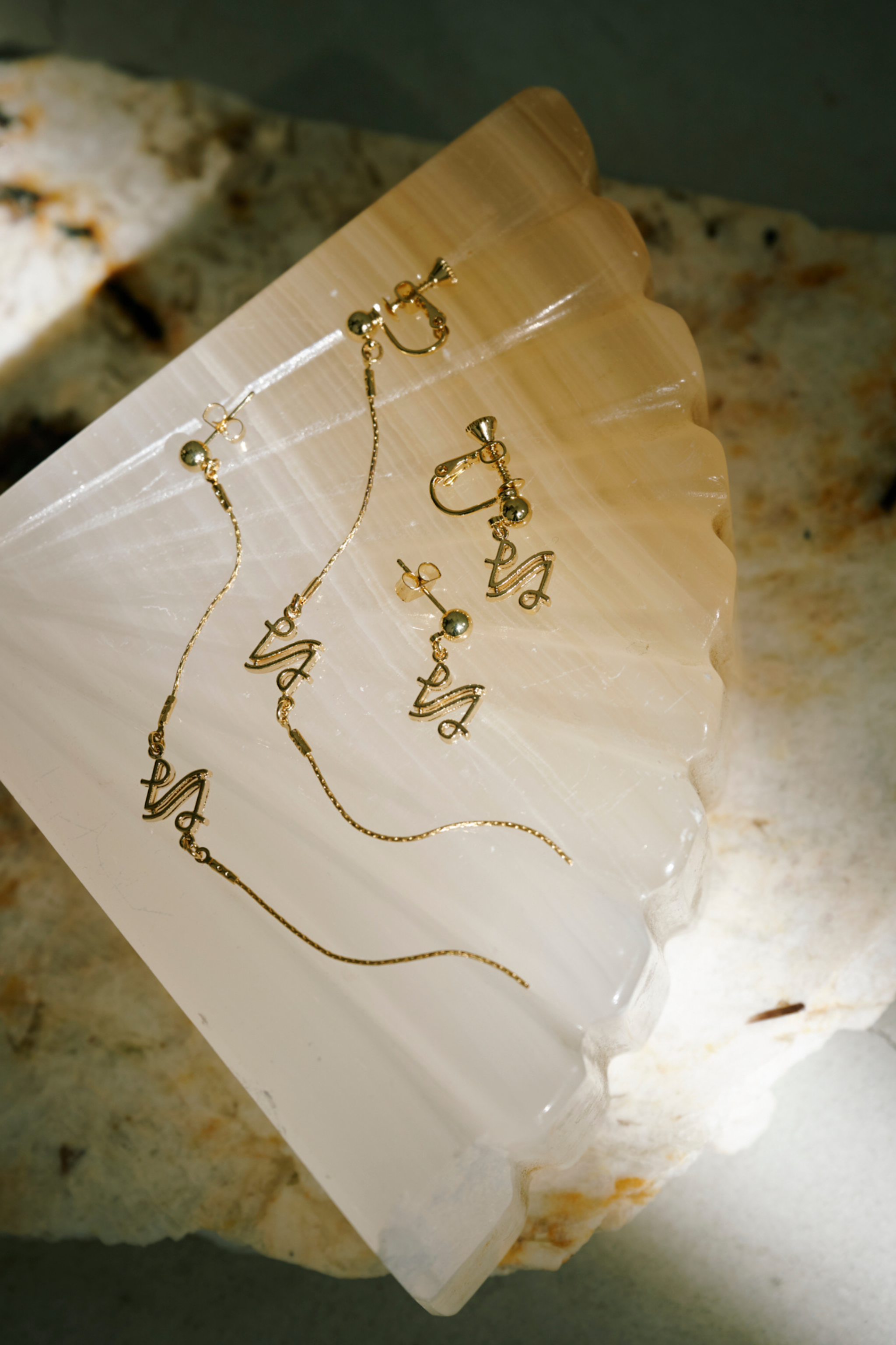 アクセサリー lil LILAC LINKS NECKLACE(2JN1055)K10 ネックレス｜スター