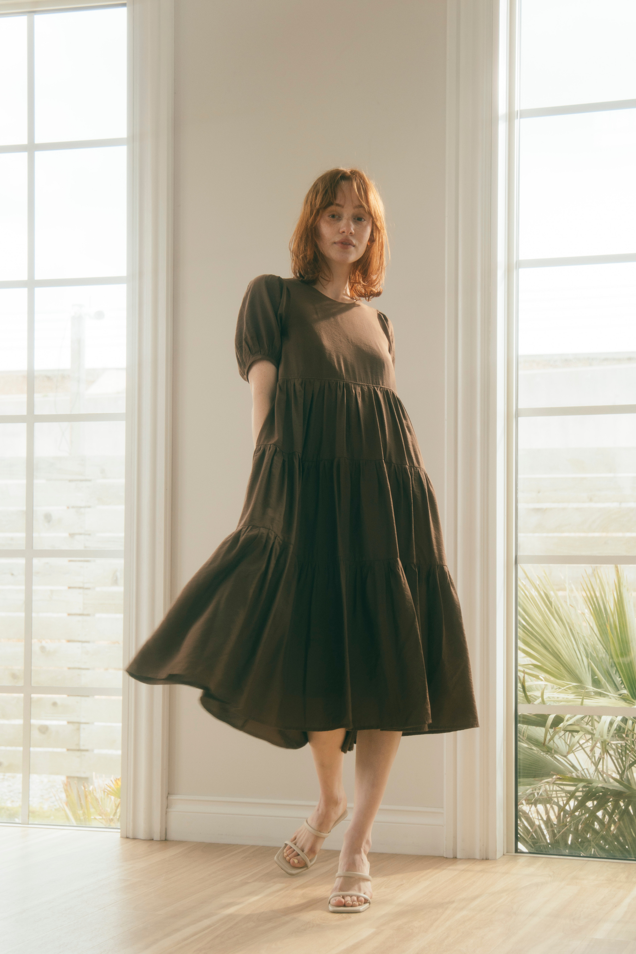 Tiered backribbon Onepiece – Lil Ambition