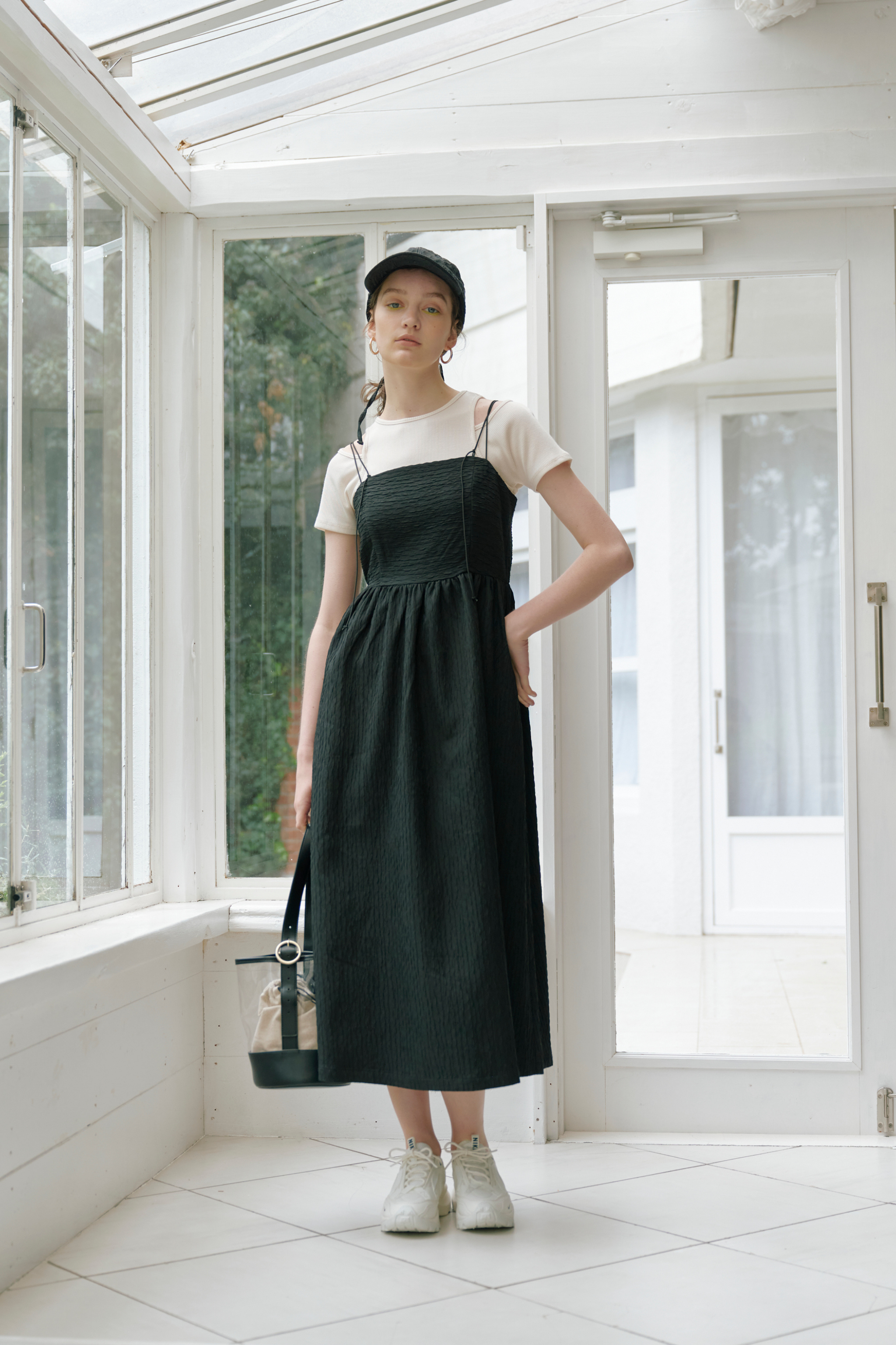 ボリュームキャミワンピース B:MING by BEAMS（ビーミング by ビームス）ボリューム キャミ