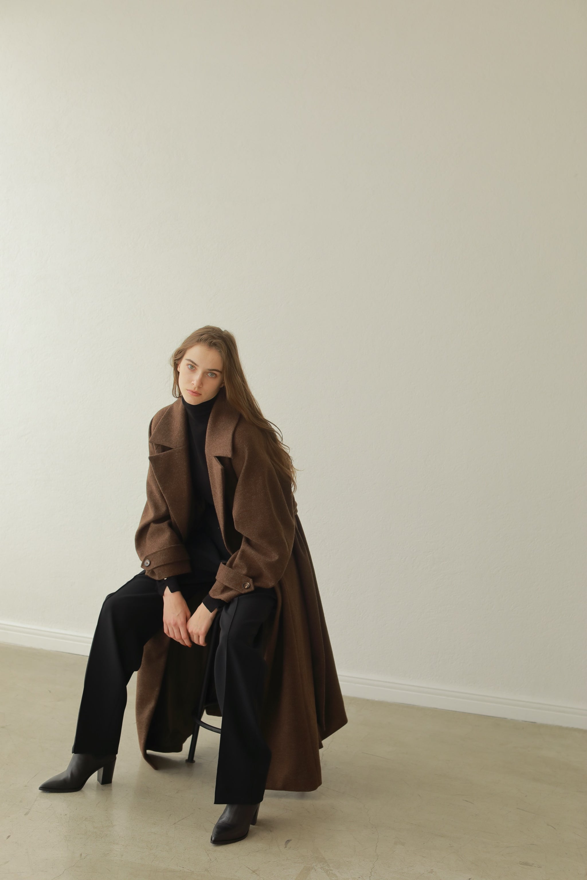 【おすすめ】 Ambition Lil Belted Coat Long ジャケット・アウター