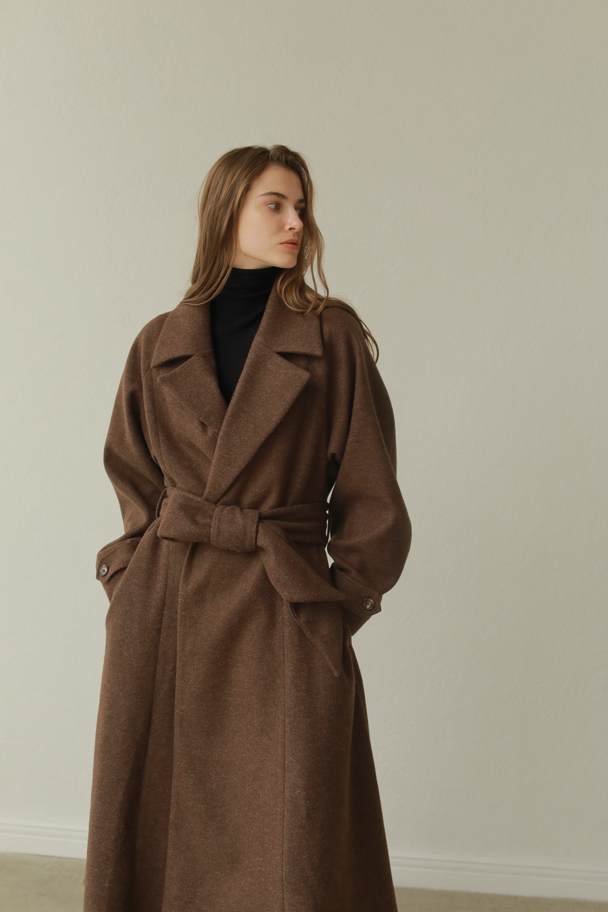 Lil Ambition Belted Long Coat